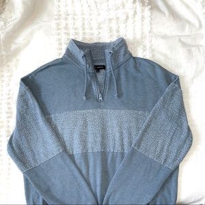 LA Hearts blue quarter-zip sweatshirt